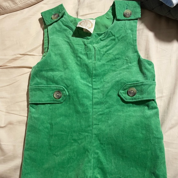 Adorable green corduroy jonjon - Picture 1 of 2